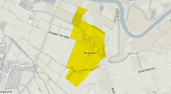 Immobilienpreisekarte Weyhe Ahausen