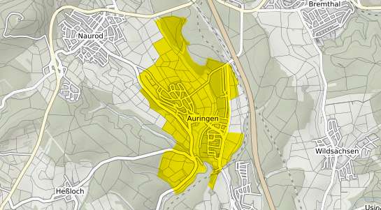 Immobilienpreisekarte Wiesbaden Auringen