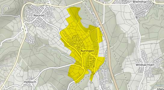 Immobilienpreisekarte Wiesbaden Auringen