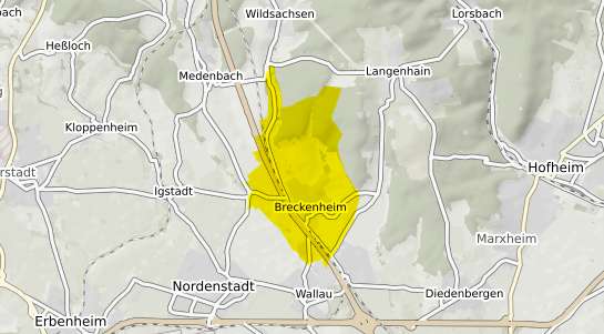 Immobilienpreisekarte Wiesbaden Breckenheim