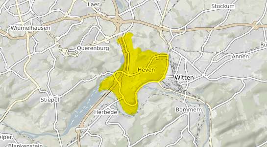 Immobilienpreisekarte Witten Heven