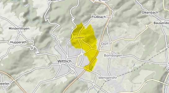 Immobilienpreisekarte Wittlich L&uuml;xem