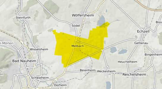 Immobilienpreisekarte W&ouml;lfersheim Melbach
