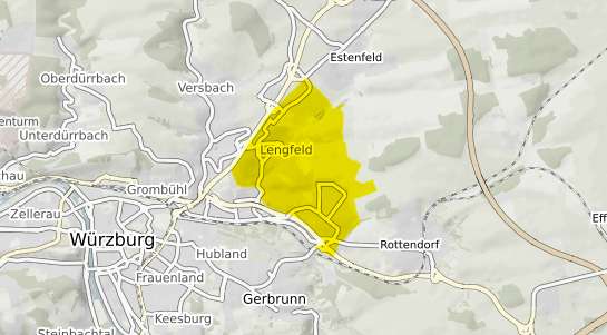 Immobilienpreisekarte Würzburg Lengfeld