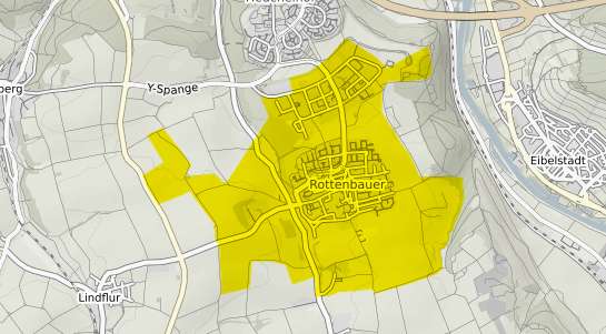 Immobilienpreisekarte W&uuml;rzburg Rottenbauer