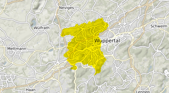 Immobilienpreisekarte Wuppertal Elberfeld