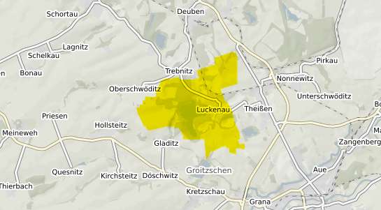 Immobilienpreisekarte Zeitz Luckenau