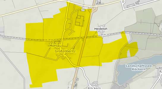 Immobilienpreisekarte Z&ouml;rbig Grossz&ouml;beritz