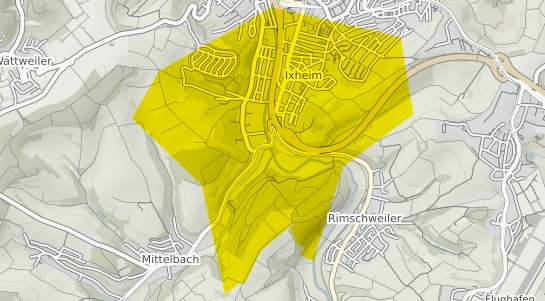 Immobilienpreisekarte Zweibr&uuml;cken Ixheim