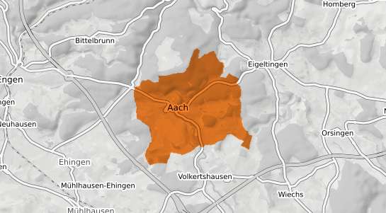 Mietspiegelkarte Aach Hegau