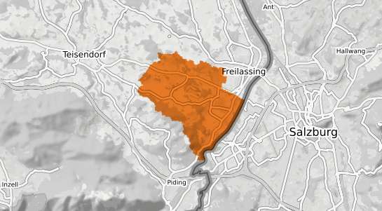 Mietspiegelkarte Ainring