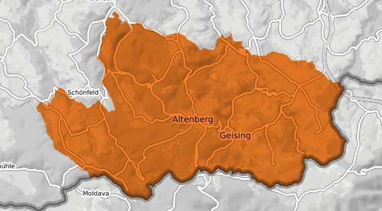 Mietspiegelkarte Altenburg Thueringen