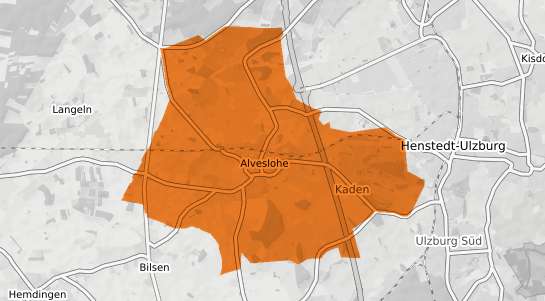 Mietspiegelkarte Alveslohe