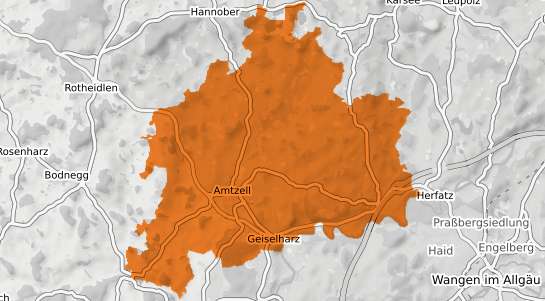 Mietspiegelkarte Amtzell