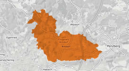 Mietspiegelkarte Antdorf