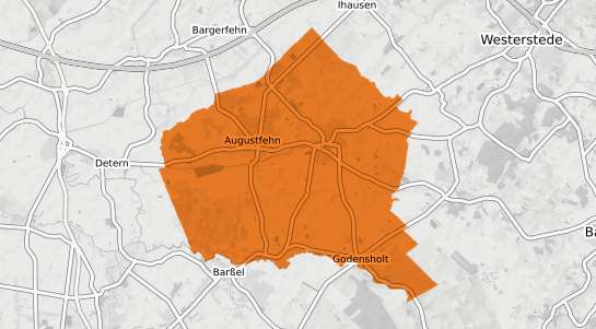 Mietspiegelkarte Apen