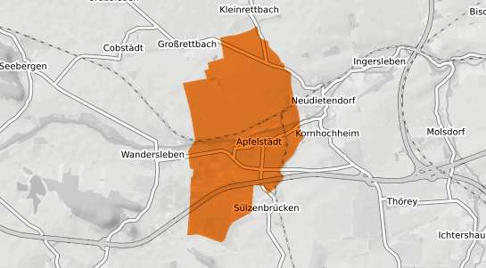 Mietspiegelkarte Apfelstaedt