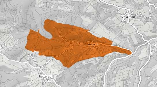 Mietspiegelkarte Arbach