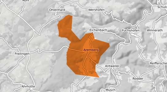 Mietspiegelkarte Aremberg Eifel