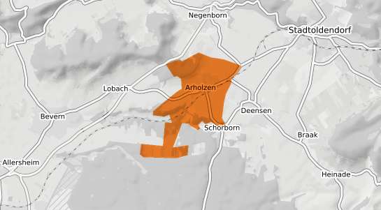 Mietspiegelkarte Arholzen