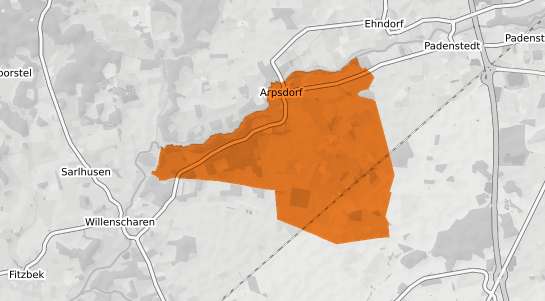 Mietspiegelkarte Arpsdorf