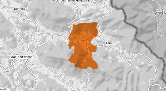 Mietspiegelkarte Arrach Bayerischer Wald