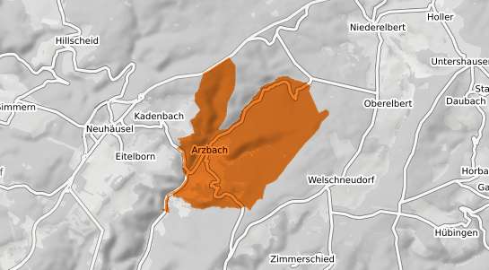 Mietspiegelkarte Arzbach Westerwald