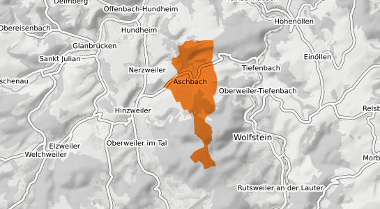 Mietspiegelkarte Aschbach Pfalz