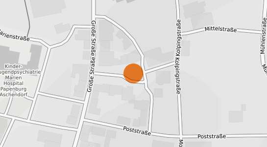 Mietspiegelkarte Aschendorf Stadt Papenburg