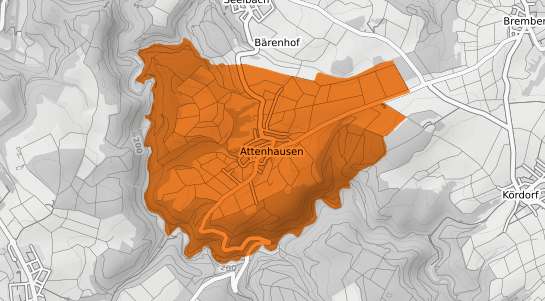 Mietspiegelkarte Attenhausen Rhein-Lahn-Kreis