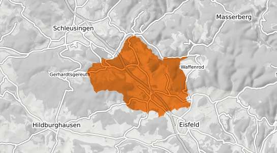 Mietspiegelkarte Auengrund