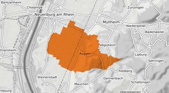 Mietspiegelkarte Auggen