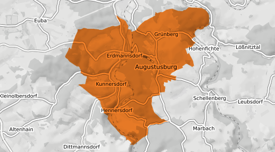 Mietspiegelkarte Augustusburg