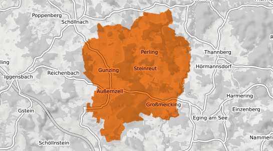Mietspiegelkarte Au&szlig;ernzell