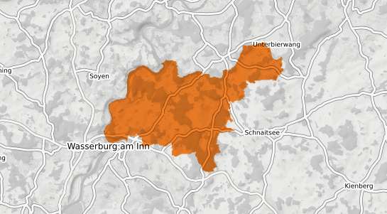 Mietspiegelkarte Babensham