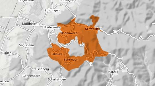 Mietspiegelkarte Badenweiler