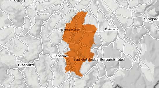 Mietspiegelkarte Bahretal