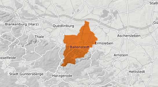 Mietspiegelkarte Ballenstedt