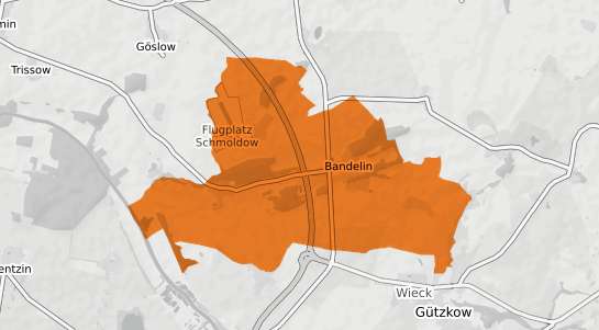 Mietspiegelkarte Bandelin