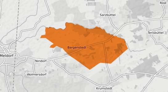 Mietspiegelkarte Bargenstedt