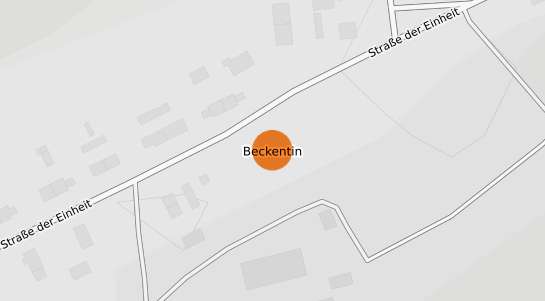 Mietspiegelkarte Beckentin