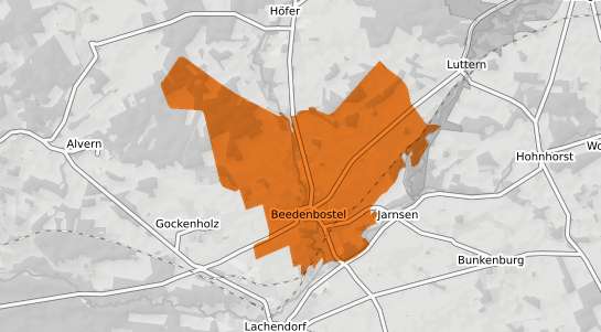 Mietspiegelkarte Beedenbostel