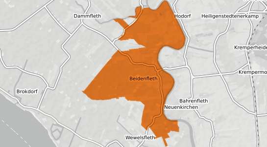 Mietspiegelkarte Beidenfleth