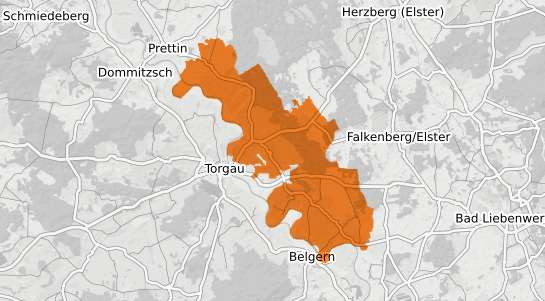 Mietspiegelkarte Beilrode