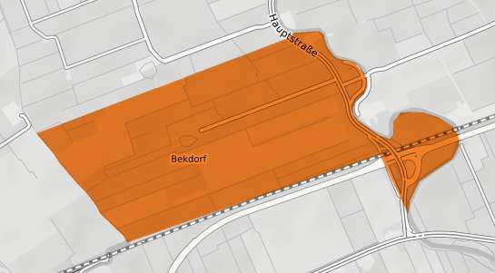 Mietspiegelkarte Bekdorf b. Wilster