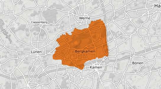 Mietspiegelkarte Bergkamen
