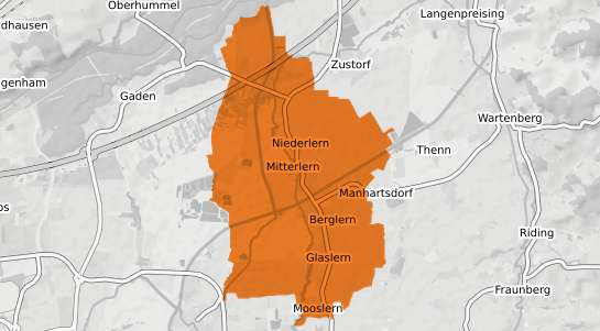 Mietspiegelkarte Berglern