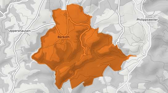 Mietspiegelkarte Berkoth