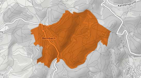 Mietspiegelkarte Bermbach b. Schmalkalden