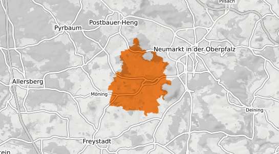 Mietspiegelkarte Berngau